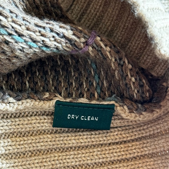 Lauren Ralph Lauren Women’s 100% Cotton Tan Full Zip Up Cardigan Sweater Size XL - Picture 8 of 8